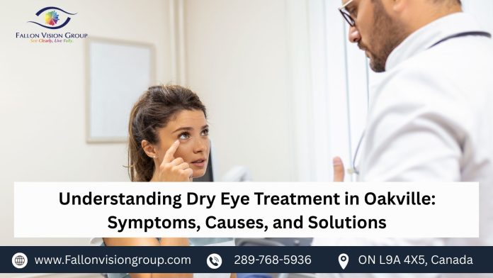 dry eye treatment in Oakville