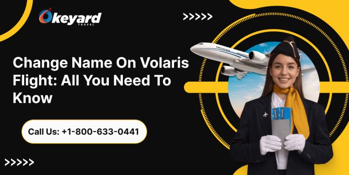 Change Name On Volaris Flight