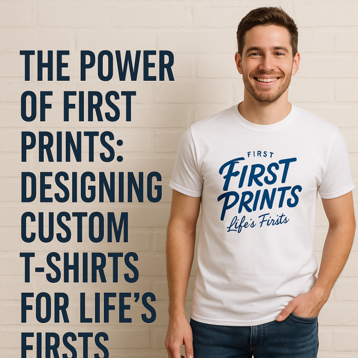 The Power of First Prints: Designing Custom T-Shirts for Life’s Firsts