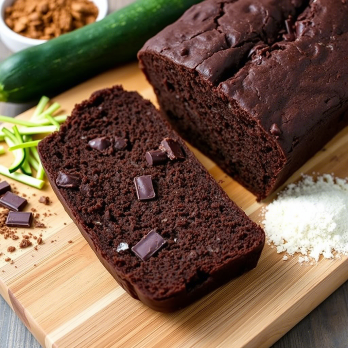 Decadent Dark Chocolate Zucchini Bread
