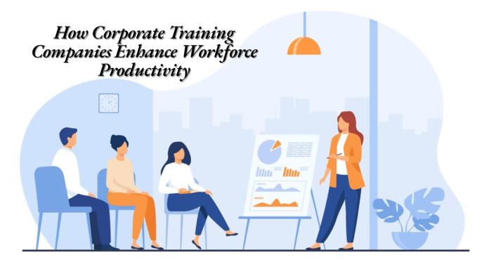 How Corporate Training Companies Enhance Workforce Productivity