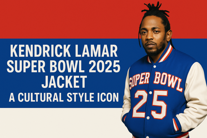 Kendrick Lamar Super Bowl 2025 Jacket A Cultural Style Icon