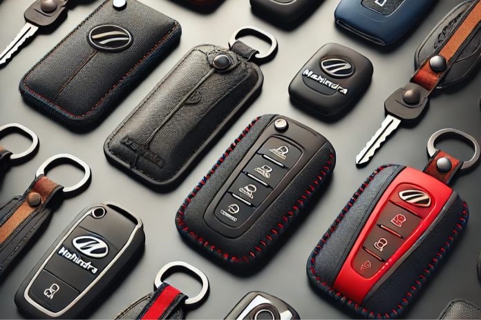 Mahindra car key cover