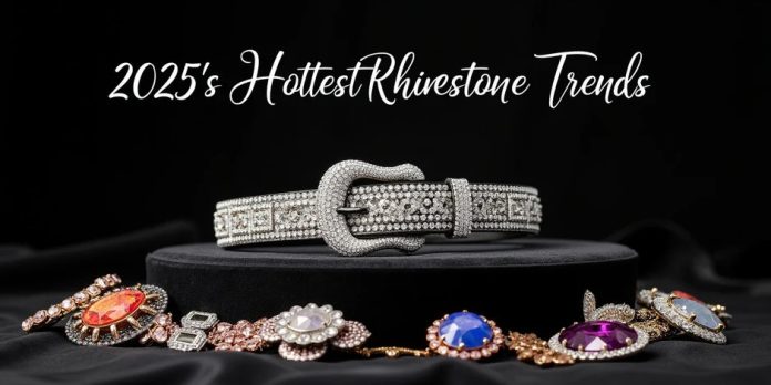 Rhinestone belts