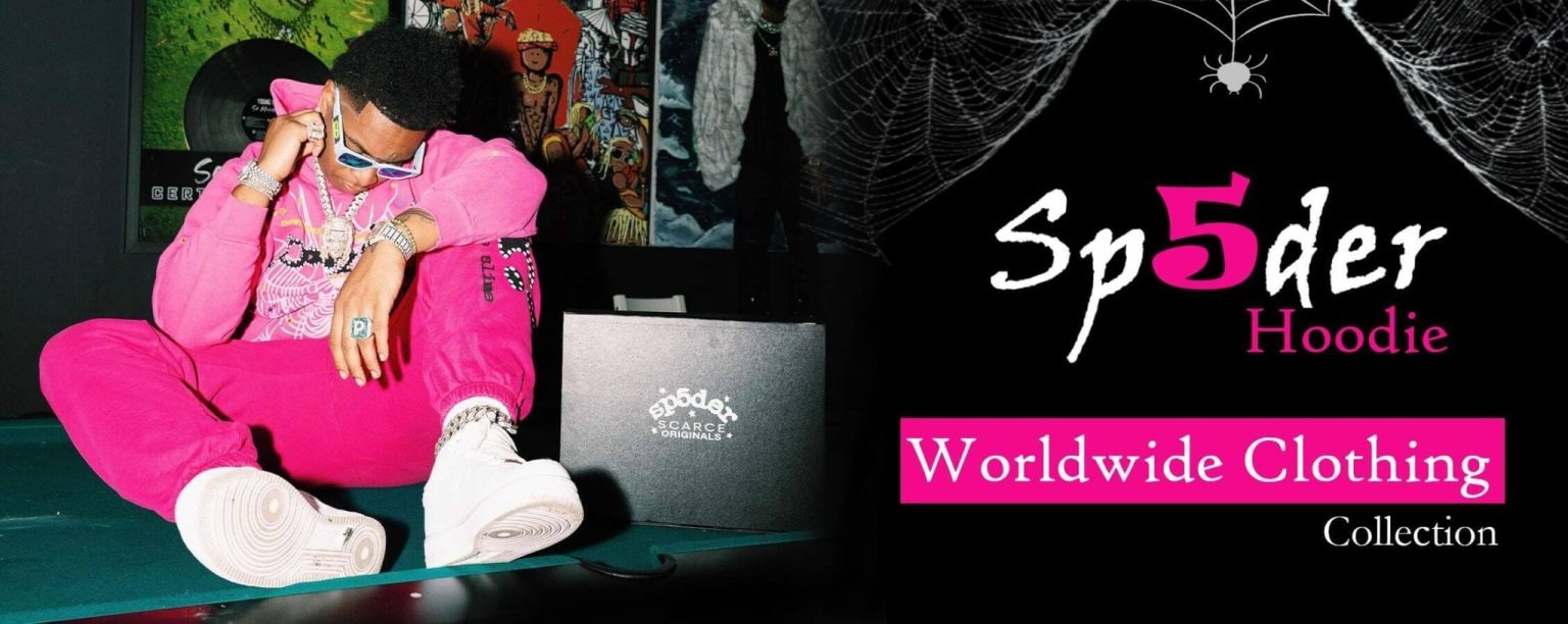 Pink Spider Hoodies
