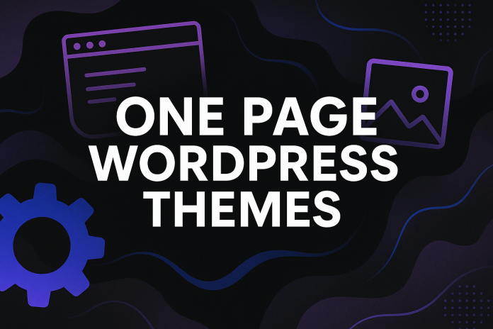 one page theme One Page WordPress Themes