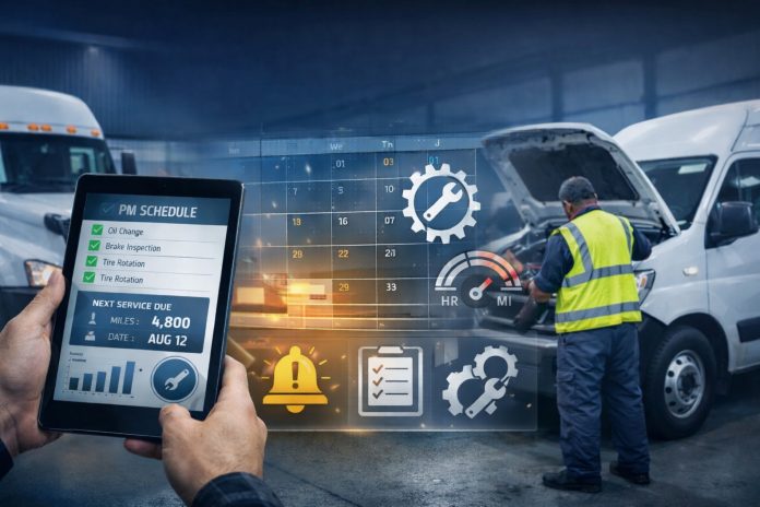 Vehicle Maintenance Scheduling for Reliable Performance Results